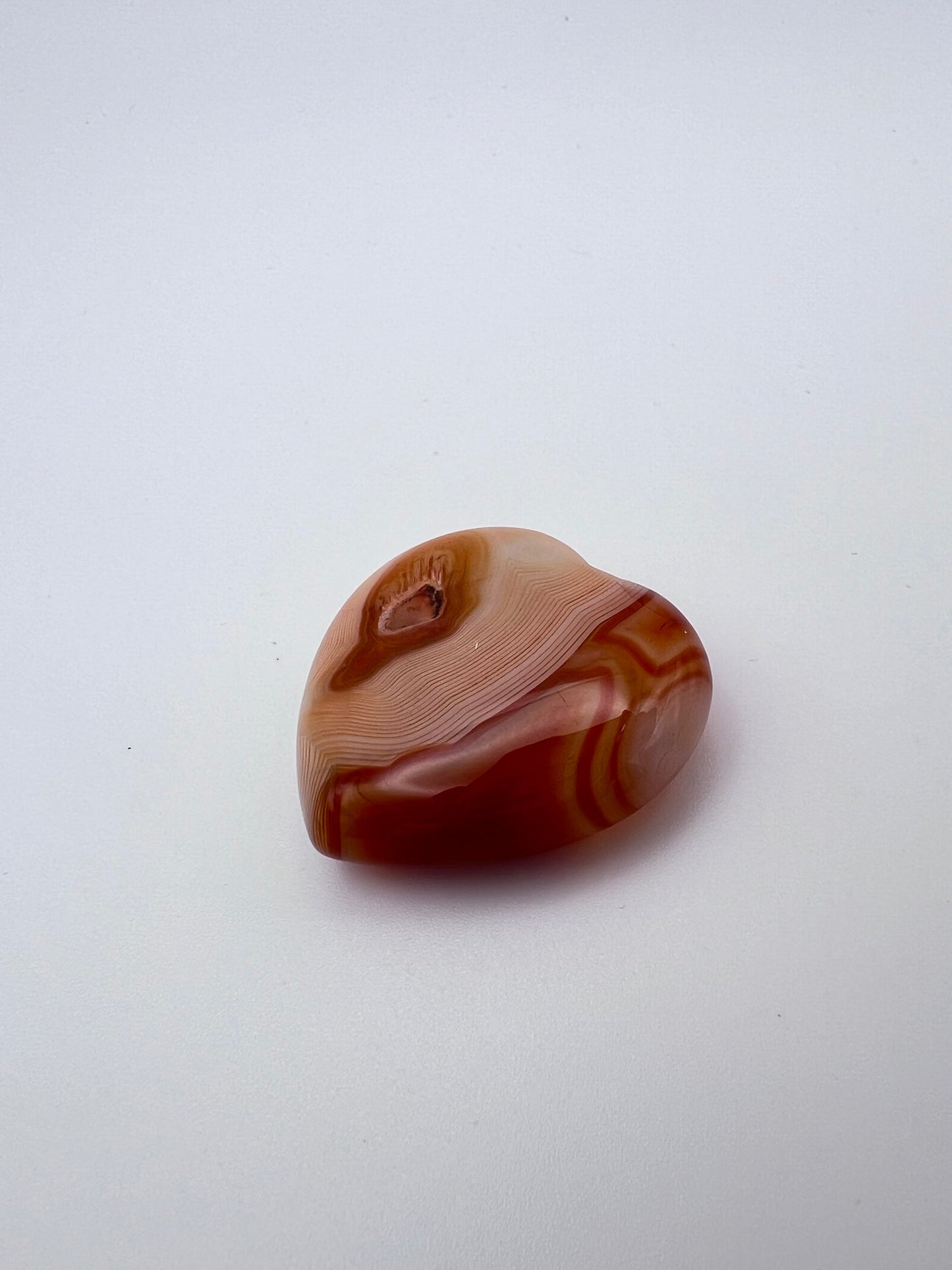 Karneol Herz, 40 mm