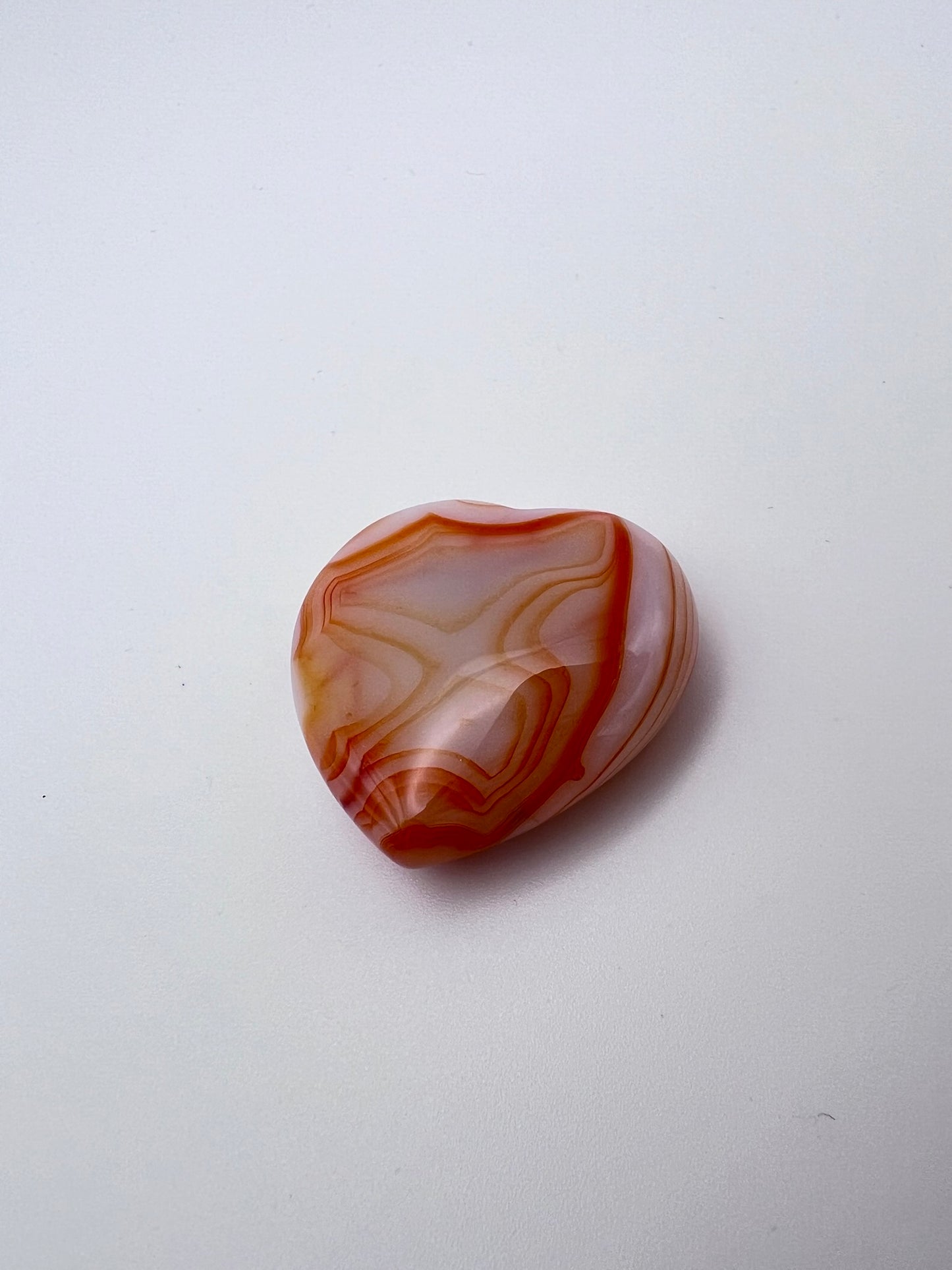 Karneol Herz, 40 mm