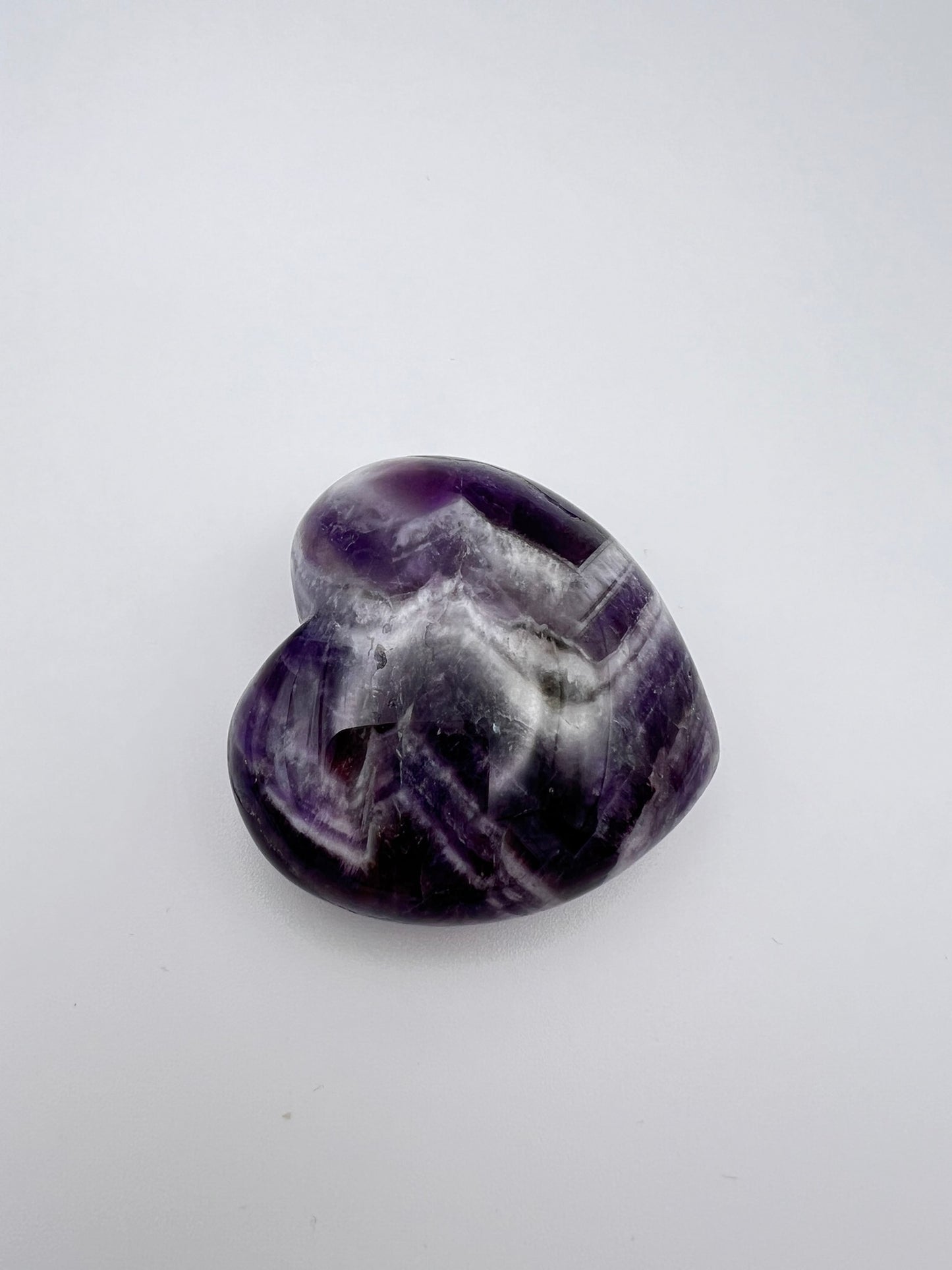 Amethyst (Chevron) - Herz 45 mm