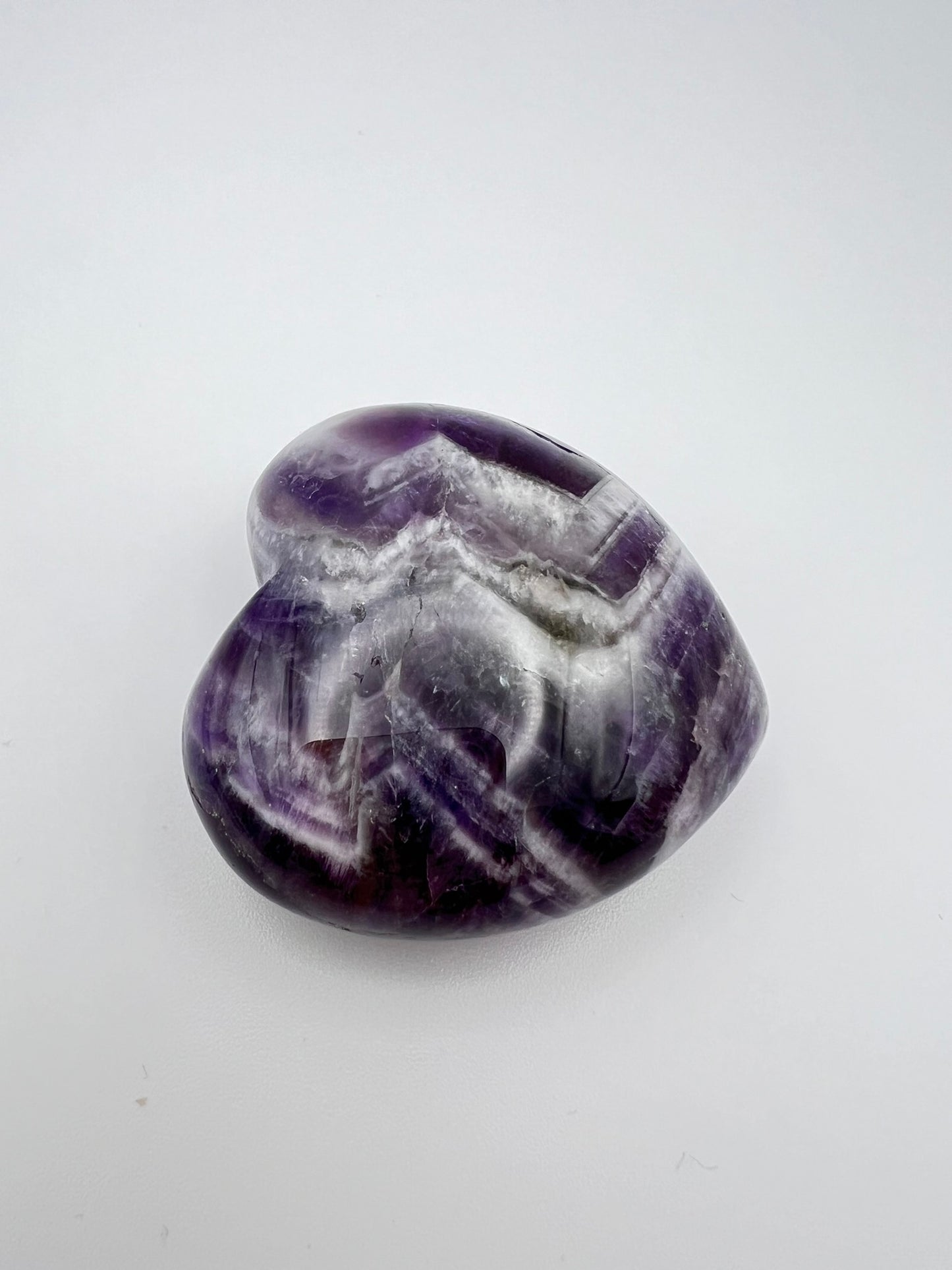 Amethyst (Chevron) - Herz 45 mm