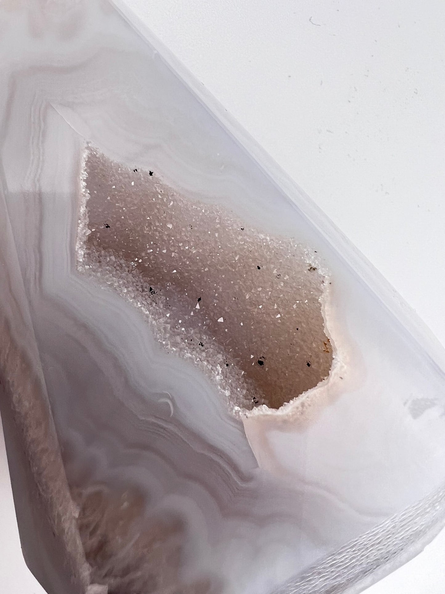 Achat-Geoden-Spitze, 120 mm