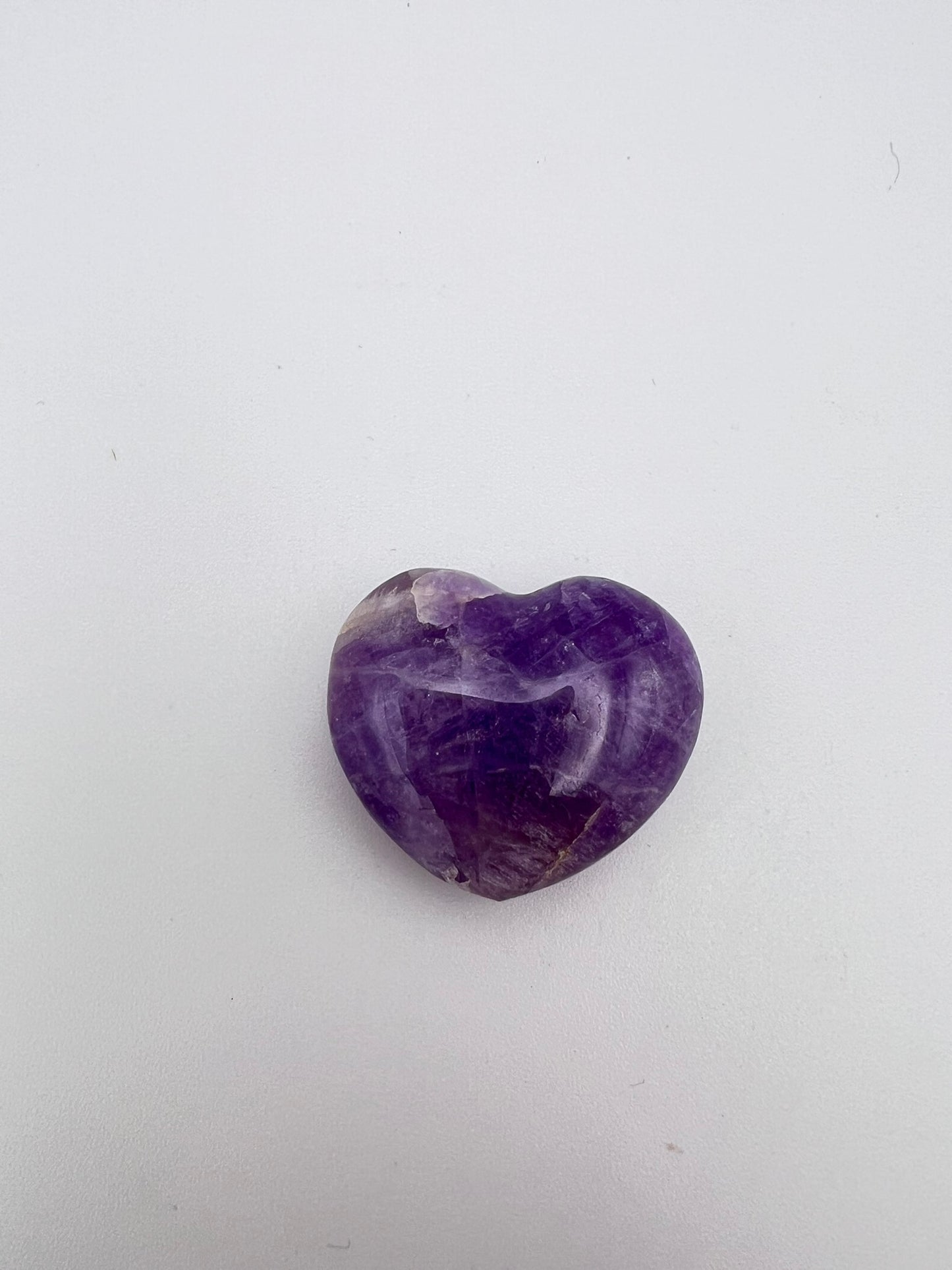 Amethyst-Kristall-Herz, 20-25 mm