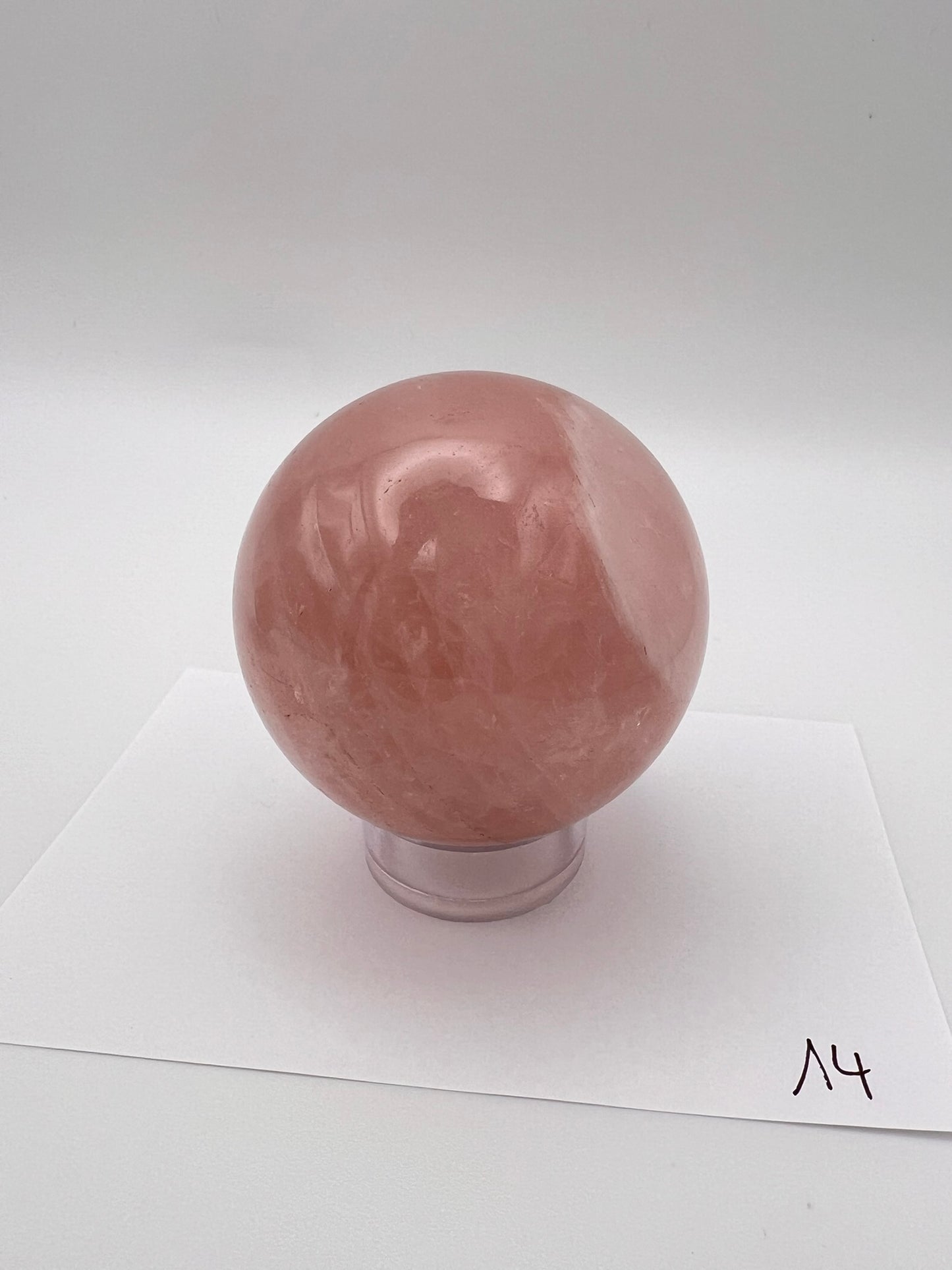 Rosenquarz Kristallkugel 55mm (verschiedene Auswahl)