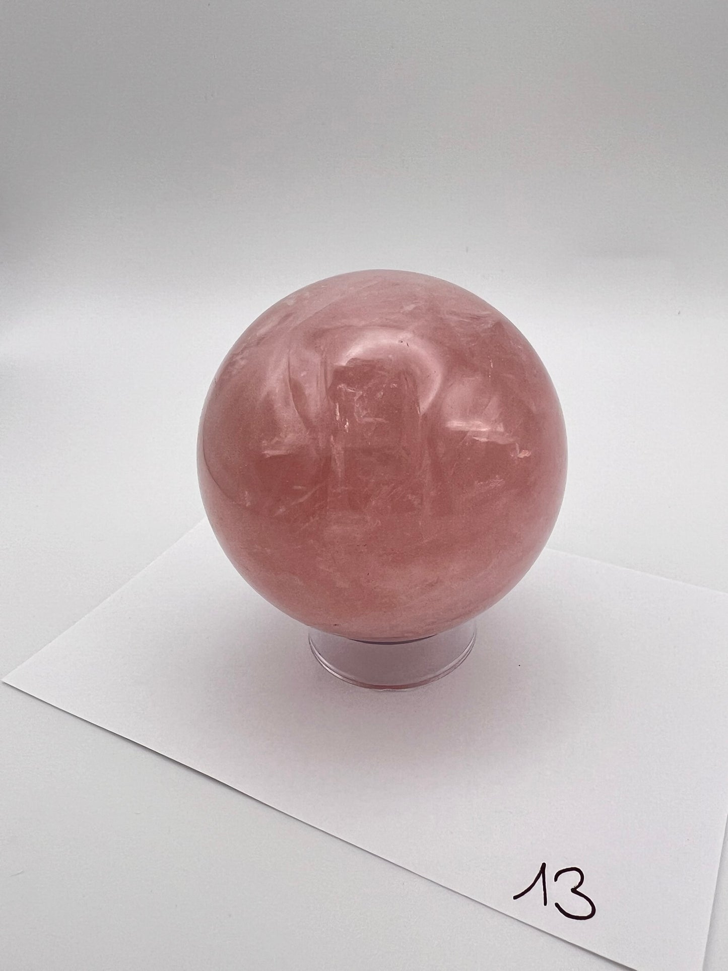 Rosenquarz Kristallkugel 55mm (verschiedene Auswahl)