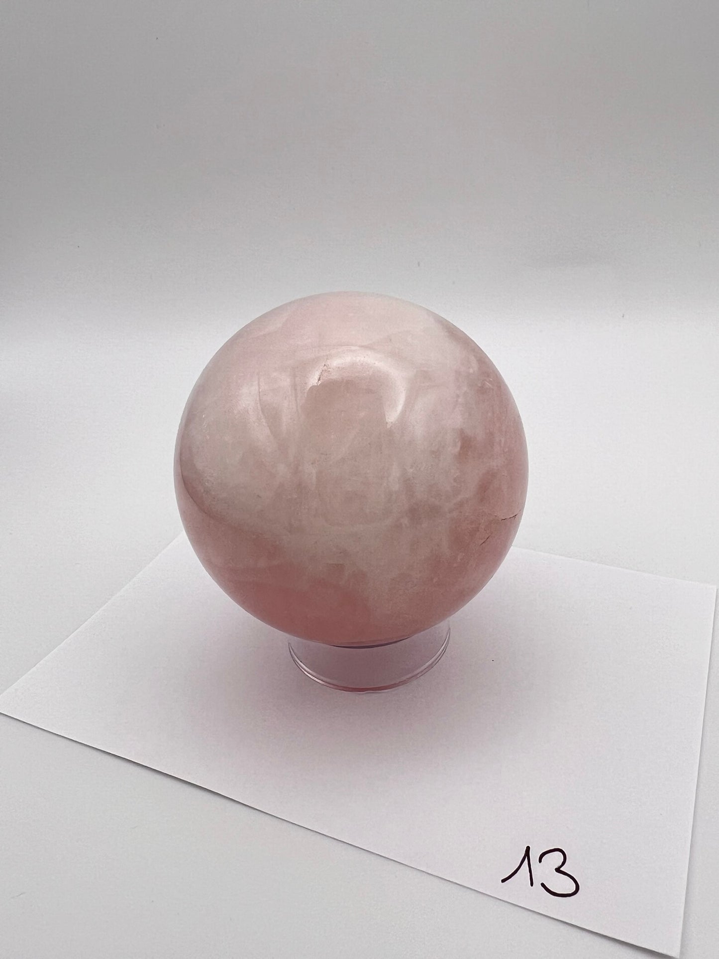 Rosenquarz Kristallkugel 55mm (verschiedene Auswahl)