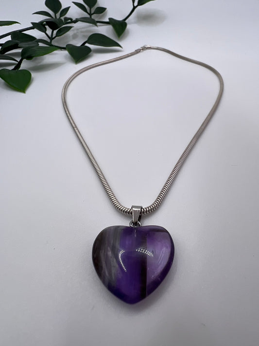 Amethyst Kette – Ruhe, Intuition & Magie