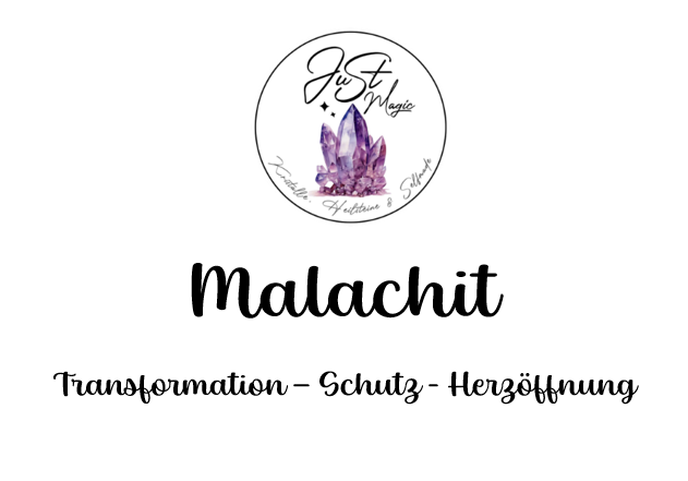 Malachit Trommelstein